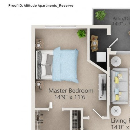 Reserve Floor Plan Reserve Floor Plan The Altitude Blue Ash, Blue Ash, OH